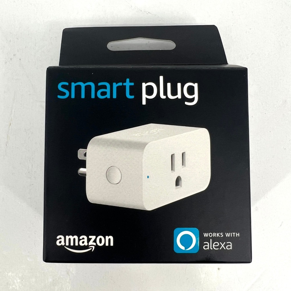 Amazon Smart Plug White‎ Wi-Fi Works with Alexa Smart Home Outlet HD34S6